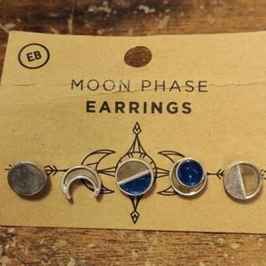 Moon Phase Earrings